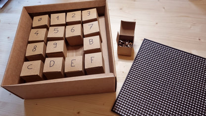 DIY wooden mosaic, with your photo 